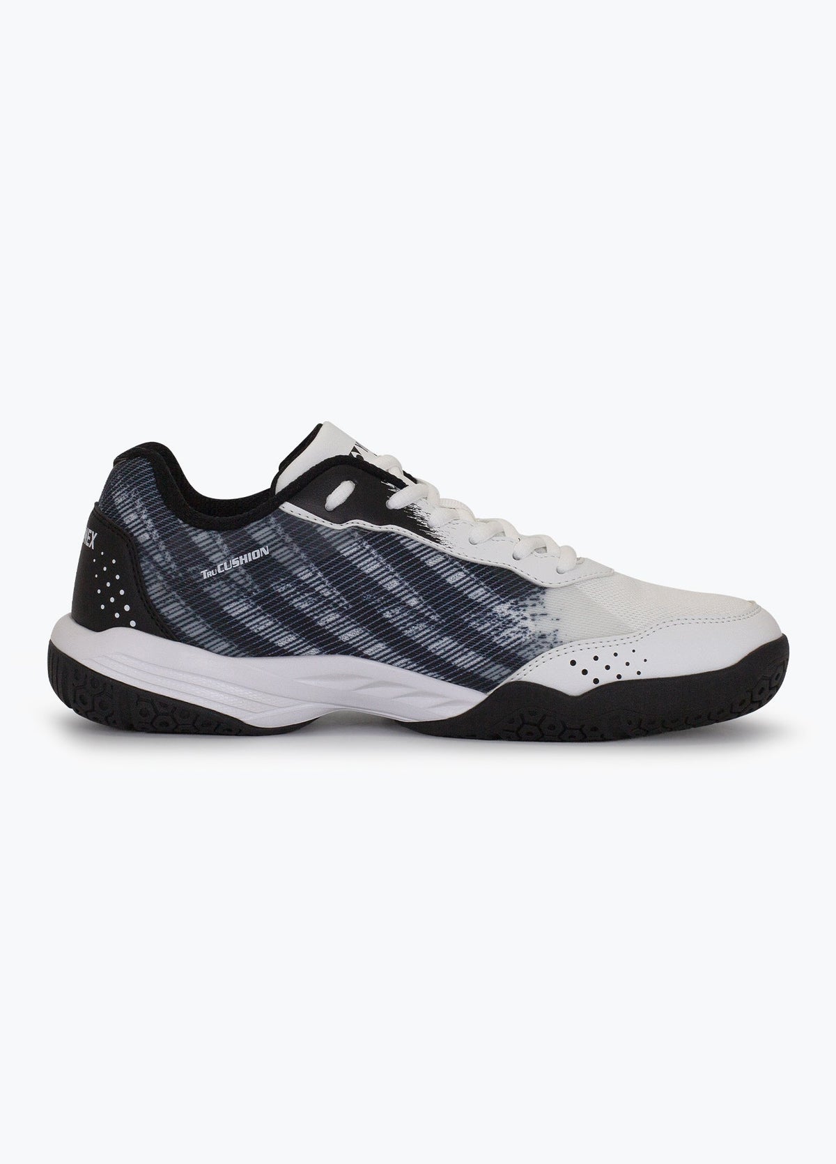 WHITE / BLACK